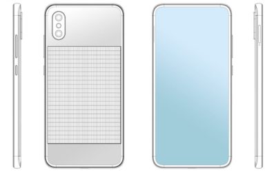 Xiaomi patenta un diseño de móvil con un panel solar en la trasera