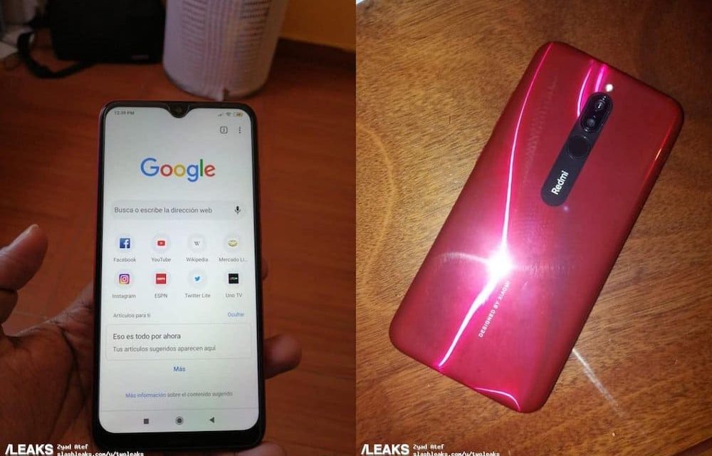 El Xiaomi Redmi 8A se deja ver en imágenes con una batería gigantesca