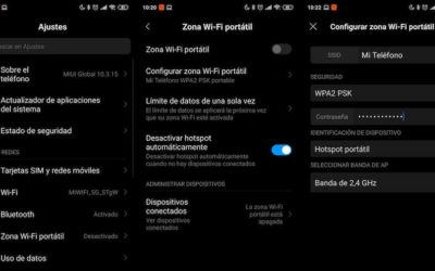 Cómo compartir Internet en el Xiaomi Redmi 10: Wi-Fi y datos móviles