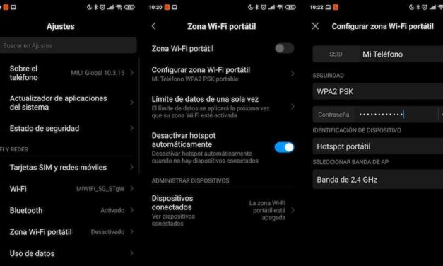 Cómo compartir Internet en el Xiaomi Redmi 10: Wi-Fi y datos móviles