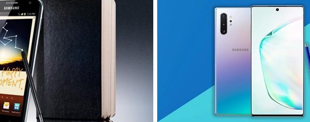 ¿Qué podíamos hacer con el primer Samsung Galaxy Note y qué con el último?