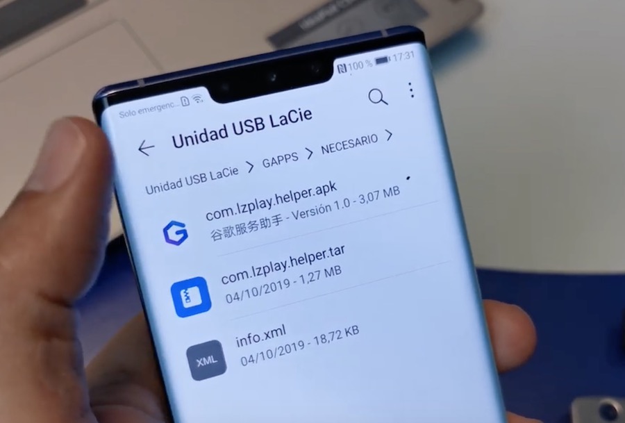 instalar google services huawei mate 30 pro 3
