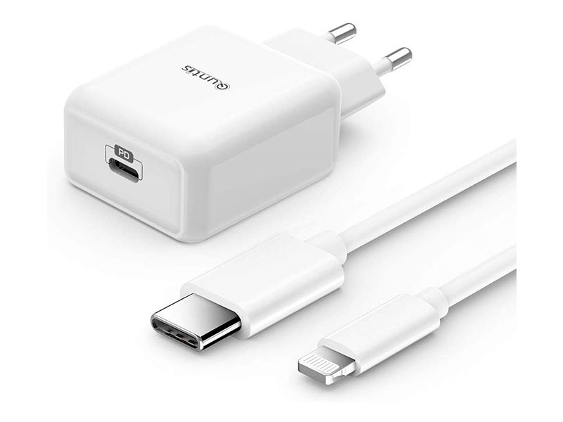 mejores cargadores carga rápida para iPhone 11 Quntis