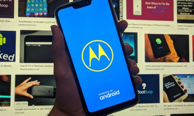 movil se queda pillado en el logo solucion
