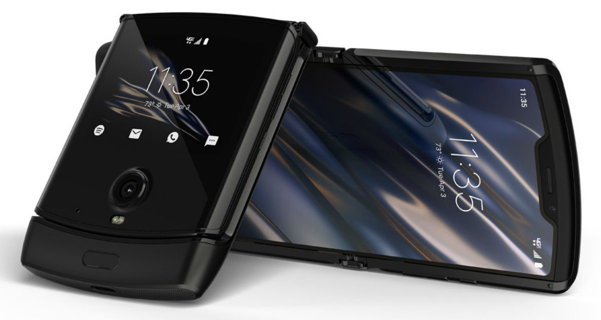 Así es el nuevo móvil plegable de Motorola