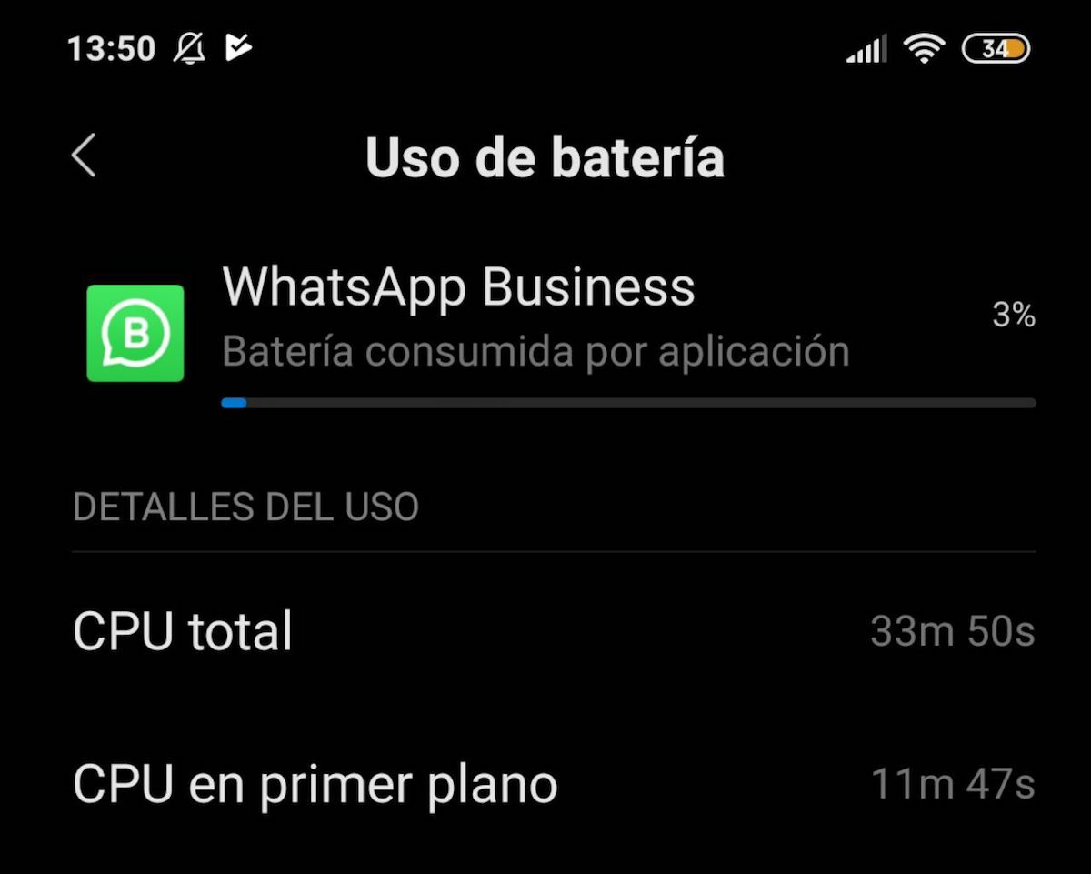 whatsapp gasta bateria