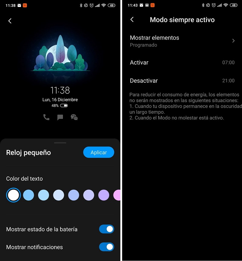 ambient display miui 11 03