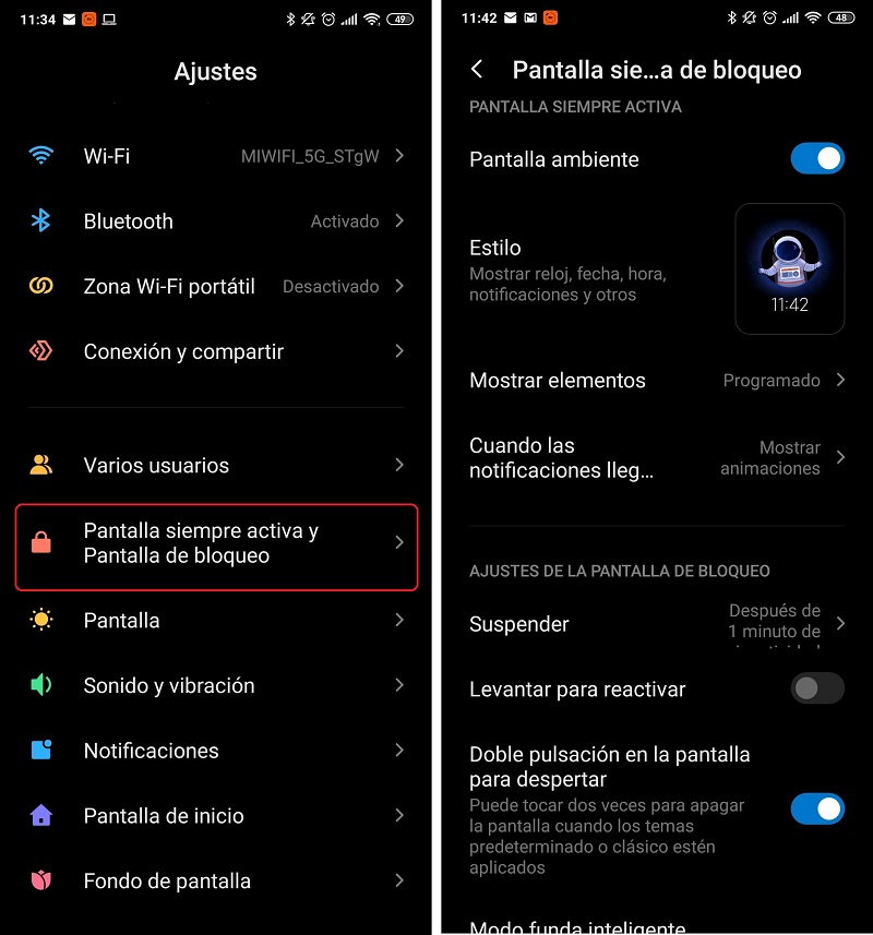 ambient display miui 11