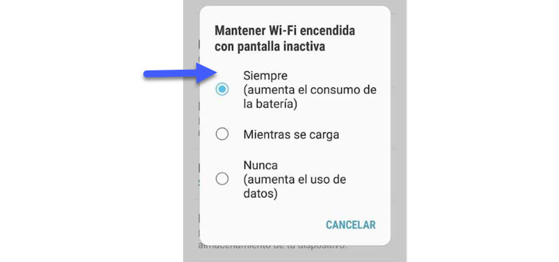 Mi móvil Samsung no se conecta al WiFi: 7 posibles soluciones 3