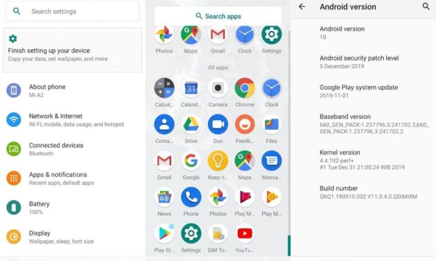 Cómo forzar la actualización a Android 10 en el Xiaomi Mi A2