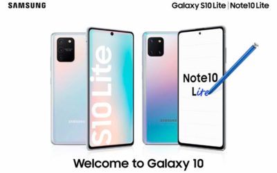 Las características que Samsung ha recortado en los Galaxy S10 y Note 10 Lite
