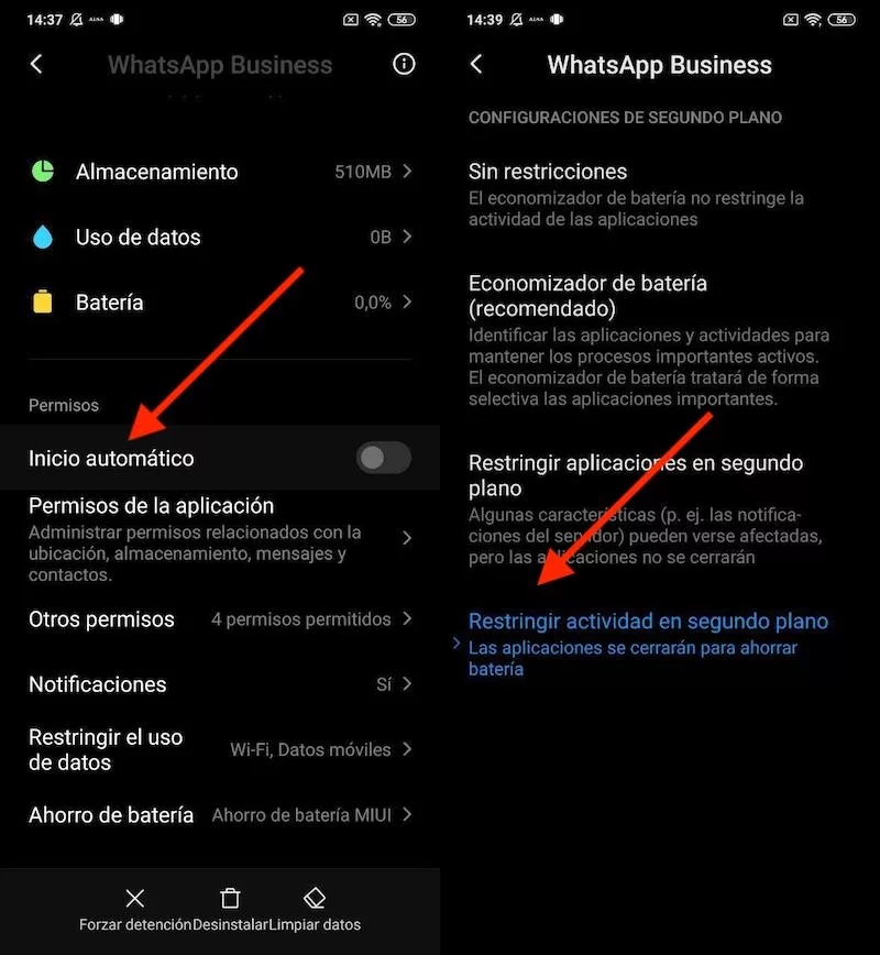 Propuesta Instrumento Libro WhatsApp usa la Cámara en segundo plano en Xiaomi: cómo quitar la  notificación