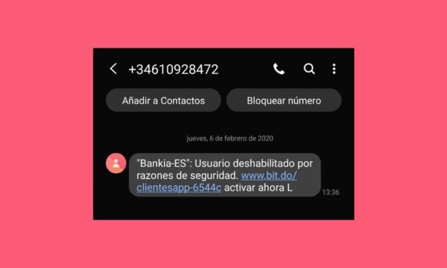 Cuidado con el SMS de Bankia del 610928472: es una estafa