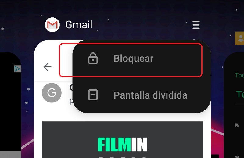 bloquear app