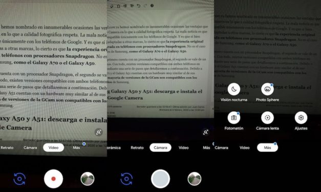 Cómo instalar Google Camera en el Samsung Galaxy A50 y A70