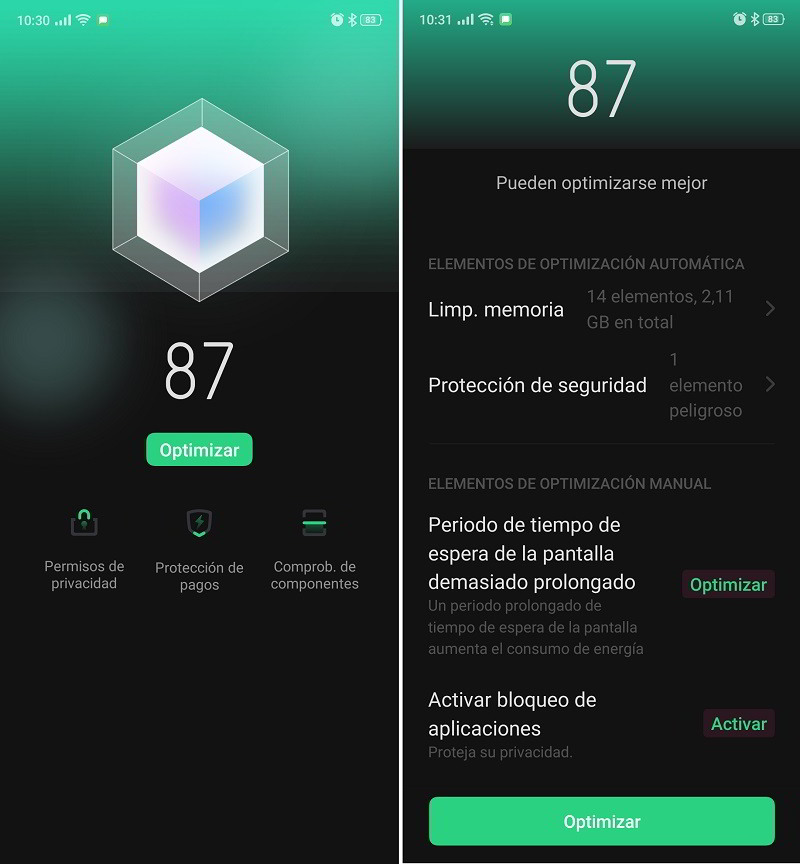 gestor realme x2
