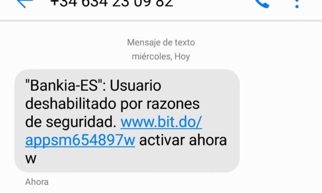 Ten cuidado con el SMS falso del número 697970686
