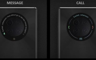 ¿Una pantalla táctil en el aro de la cámara? Así es la última idea de Huawei