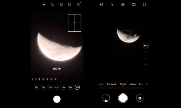 Así se ve la Luna con el zoom 100x del Samsung Galaxy S20 Ultra