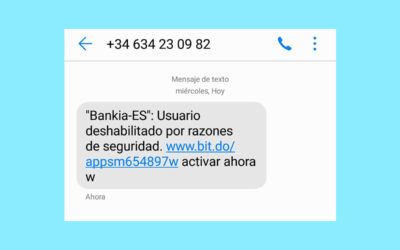 Ten mucho cuidado con el SMS falso del número 603824275