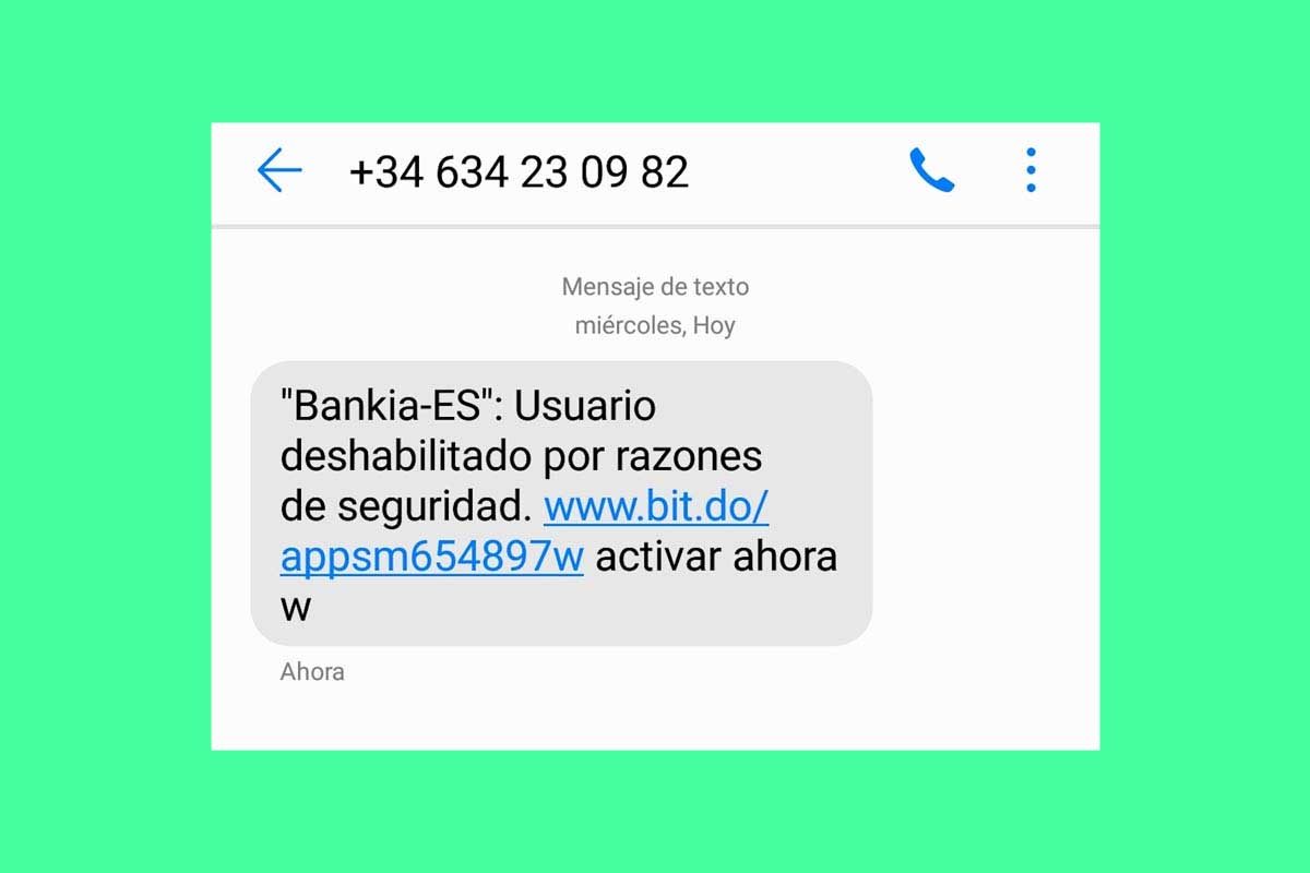 Ten cuidado con los mensajes de texto del número 603824551 1 603824551 sms banco santander