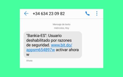 Ten cuidado con los mensajes de texto del número 603824551