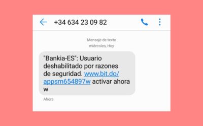 Ten cuidado con los SMS del número 603828305