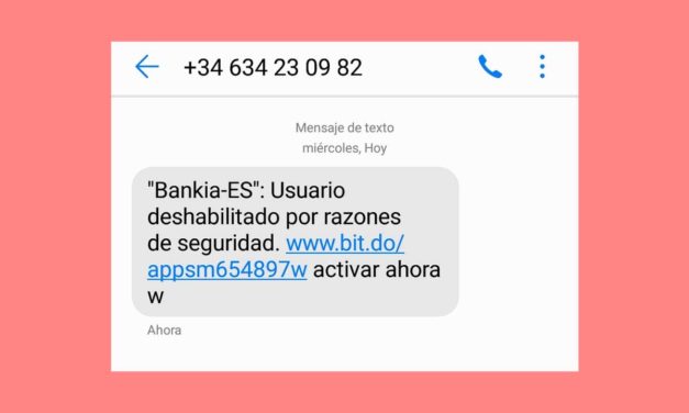 Ten cuidado con los SMS del número 603828305