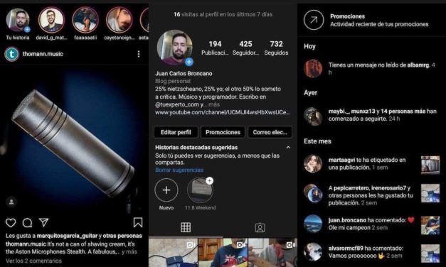 Con este truco podrás forzar el modo oscuro de Instagram