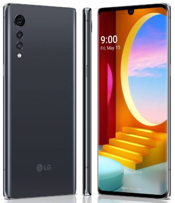 LG Velvet negro