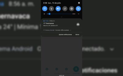 Conector USB conectado en Samsung: cómo quitar la notificación