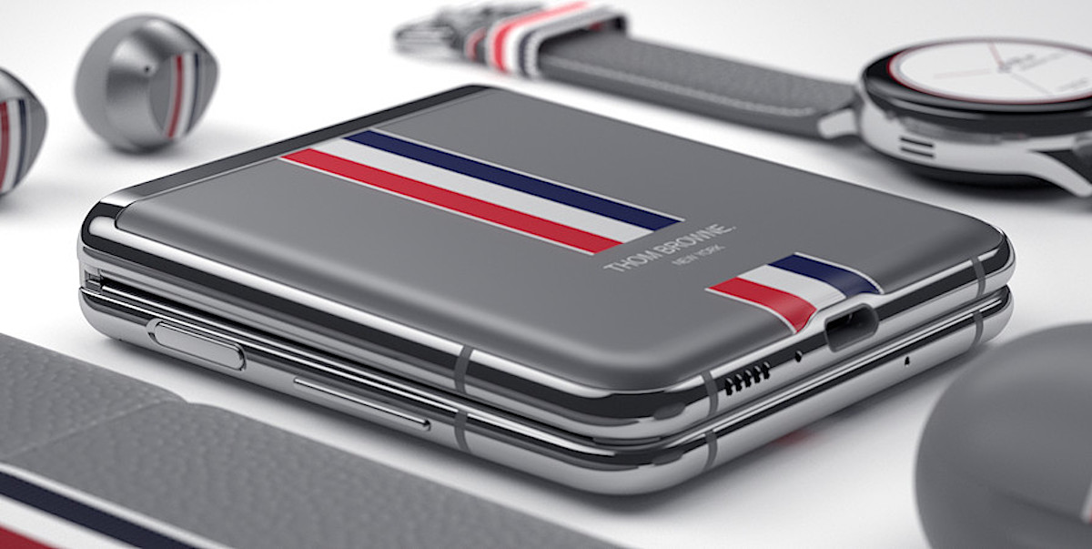 Samsung lanza una versión limitada de Thom Browne del Galaxy Z Flip