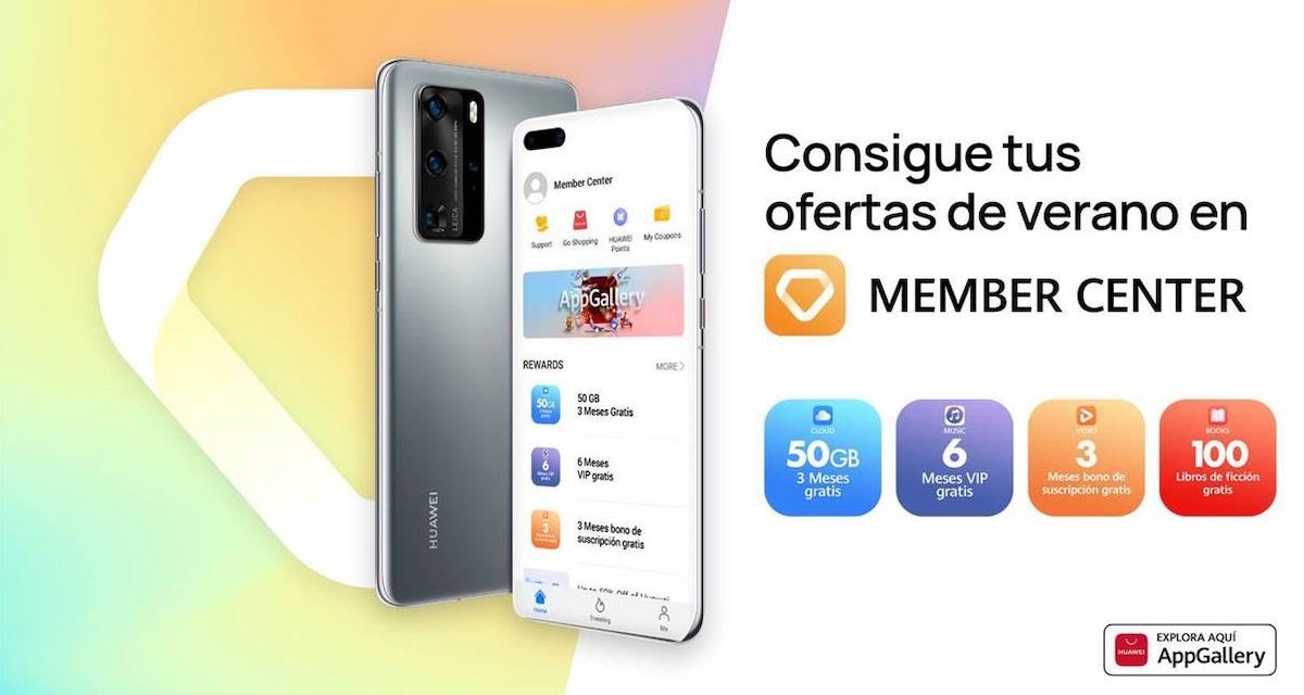 Música, gigas, libros y vídeo, Huawei te regala sus servicios si compras un móvil