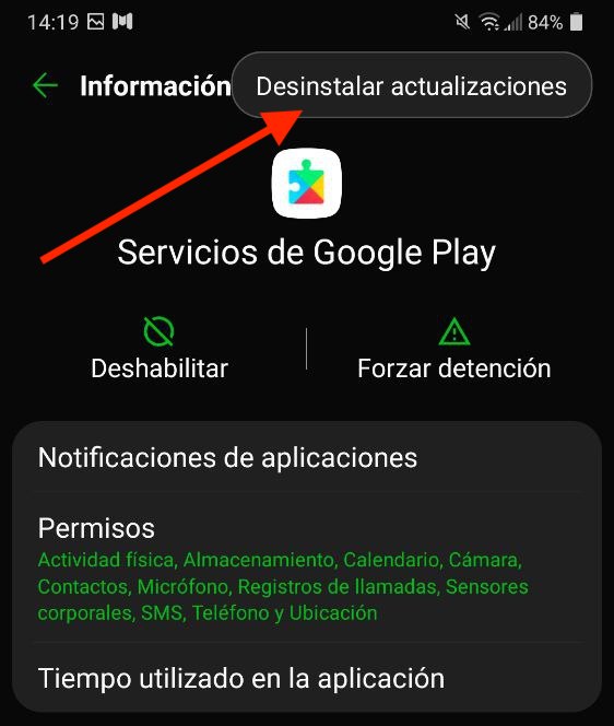 Cómo quitar Esperando descarga pendiente en Google Play: solución 3