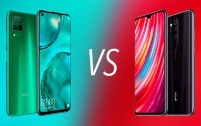 Comparativa entre el Huawei P40 Lite vs Xiaomi Redmi Note 8 Pro