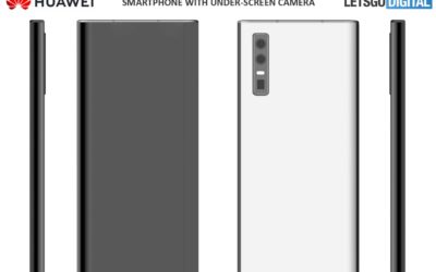 Huawei patenta un móvil sin cámara en el frontal, ¿llegará en el P50?