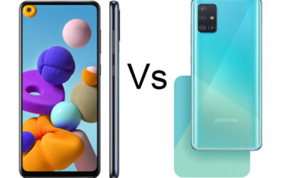 5 diferencias del Samsung Galaxy A21s con el Galaxy A51