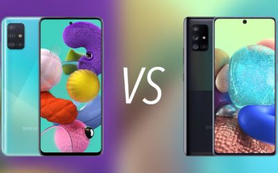 Samsung Galaxy A51 o A71, ¿cuál merece la pena más en 2020?