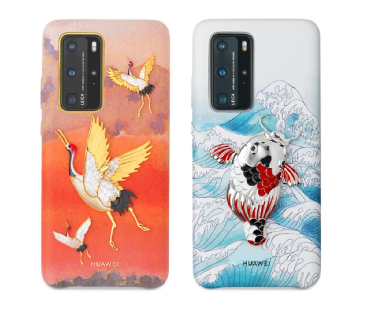Huawei presenta una serie de carcasas de Quentin Obadia para el P40 Pro