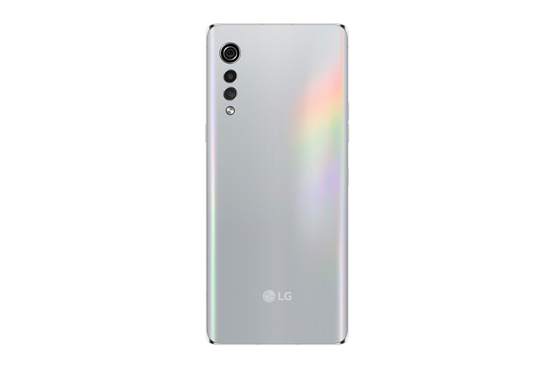versión LG Velvet sin 5G trasera