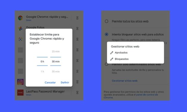 Cómo configurar el control parental de Android en Chrome