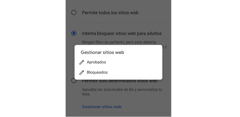 Cómo configurar el control parental de Android en Chrome 5