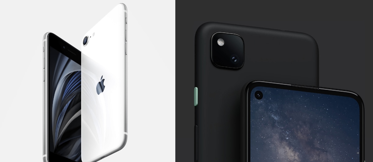 iPhone SE vs Pixel 4a, estas son todas sus diferencias