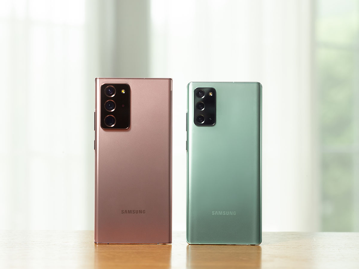 comparativa Samsung Galaxy Note 20 y Note 20 Ultra