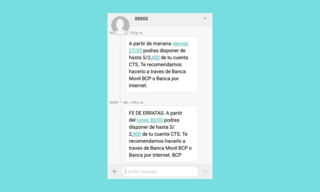 Ten cuidado con el SMS del 88800, te contamos por qué