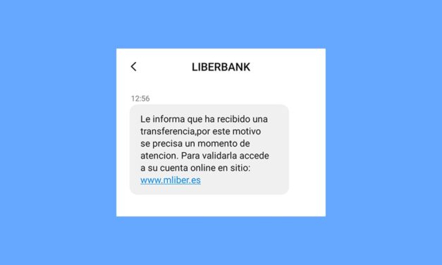 Ten cuidado con este SMS falso de Liberbank, podría ser una estafa