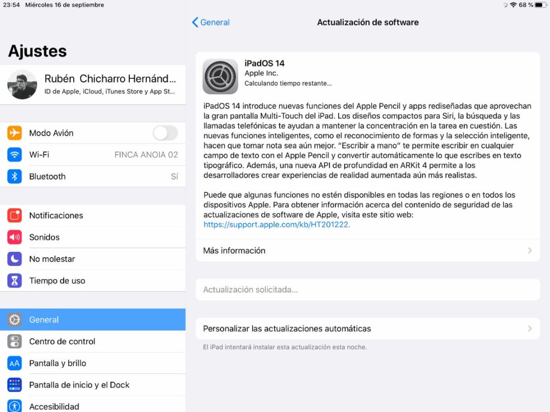 iOS 14 y iPadOS 14: cómo actualizar tu iPhone y iPad a la última versión