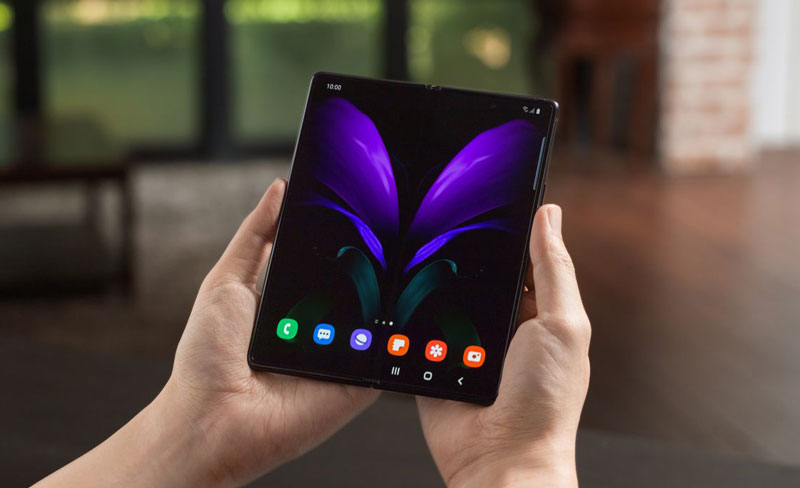 oficial Samsung Galaxy Z Fold 2 pantallas