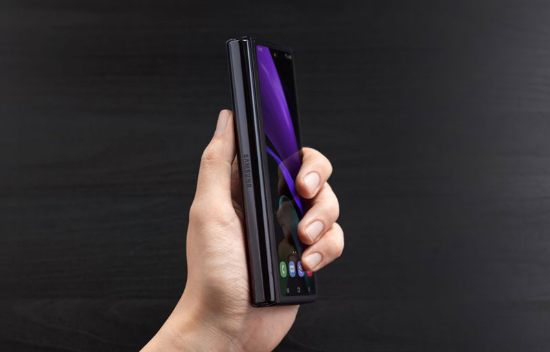 oficial Samsung Galaxy Z Fold 2 lateral