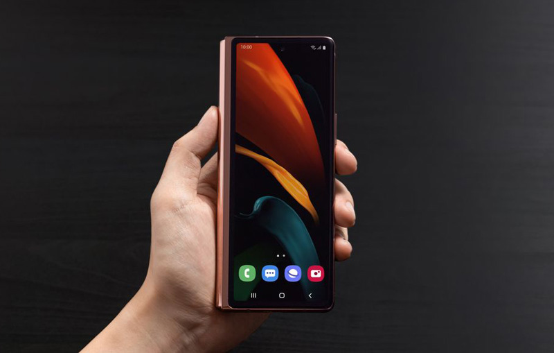 oficial Samsung Galaxy Z Fold 2 bronce